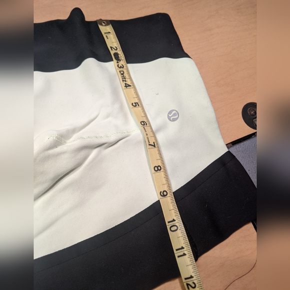 Lululemon Wunder Under Crop Bonded Stripe Capri Legging XXS - Picture 3 of 5